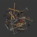 Modern Tools Various Tools 3d model