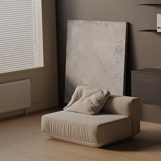 modern leisure chair 3d model