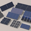 Other industrial equipment Solar panels Photovoltaic panels Solar equipment 3d model