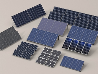 Other industrial equipment Solar panels Photovoltaic panels Solar equipment 3d model