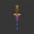 Scepter Ancient Scepter Cane Ancient Scepter Magic Scepter Metal Scepter Classical Scepter Magic Scepter 3d model