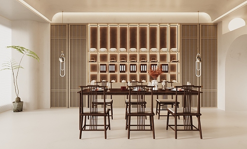 The Silent Restaurant 3d model