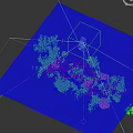 water surface bottom fish 3d model