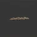 Modern Decorative Natural Stone Pieces With Textured Surfaces And Various Shapes