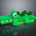 Crocodile Alligator Nile Crocodile carnivore reptile cold-blooded animal reptile 3d model