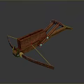 Wooden Crossbow Weapon With Classic Design And Functional Structure