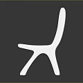 Modern Wooden Bench With Slatted Design And Metal Frame Structure