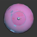 Pink Cherry Blossom Pattern Commercial Decorative Wind Chime Equipment with Hanging Pendant