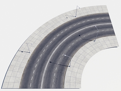 Road 3d model