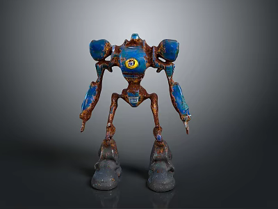 Mech soldier, mecha, robot, game character, war machine, future warrior, robotic assistant, small robot, robot butler, mechanical butler 3d model