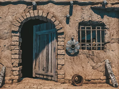 Ornament scene 3d model