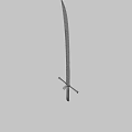 Knight's Long Knife 3d model