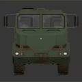 Vintage Green Military Tank With Heavy Duty Tracks And Rustic Body Details