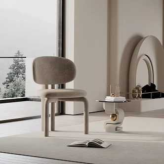Modern Dining Chair 3d model