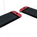 Modern game console Nintendo handheld game console 3d model