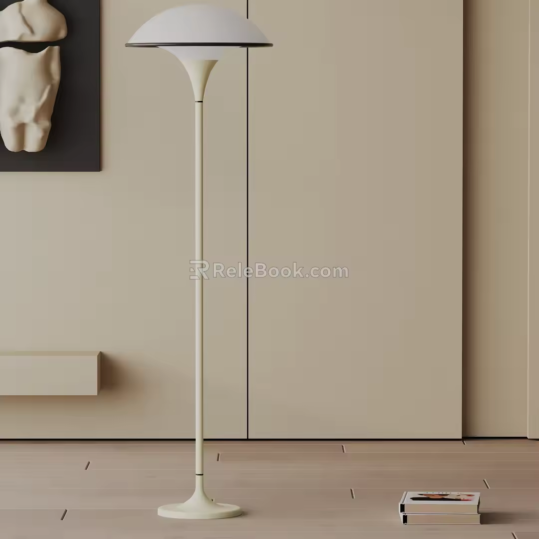 Modern floor lamp 3d model