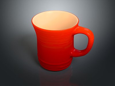 Realistic Cup Container 3d model