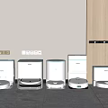 Smart Household Appliances With Modern Design For Efficient Home Cleaning