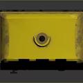 Industrial Portable Generator With Yellow Black Design Control Panel Buttons Knobs And Handles