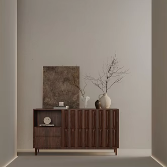 Modern Entrance Cabinet 3d model