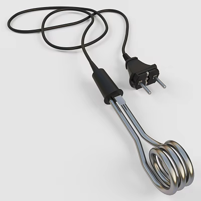 modern heating rod boiler 3d model