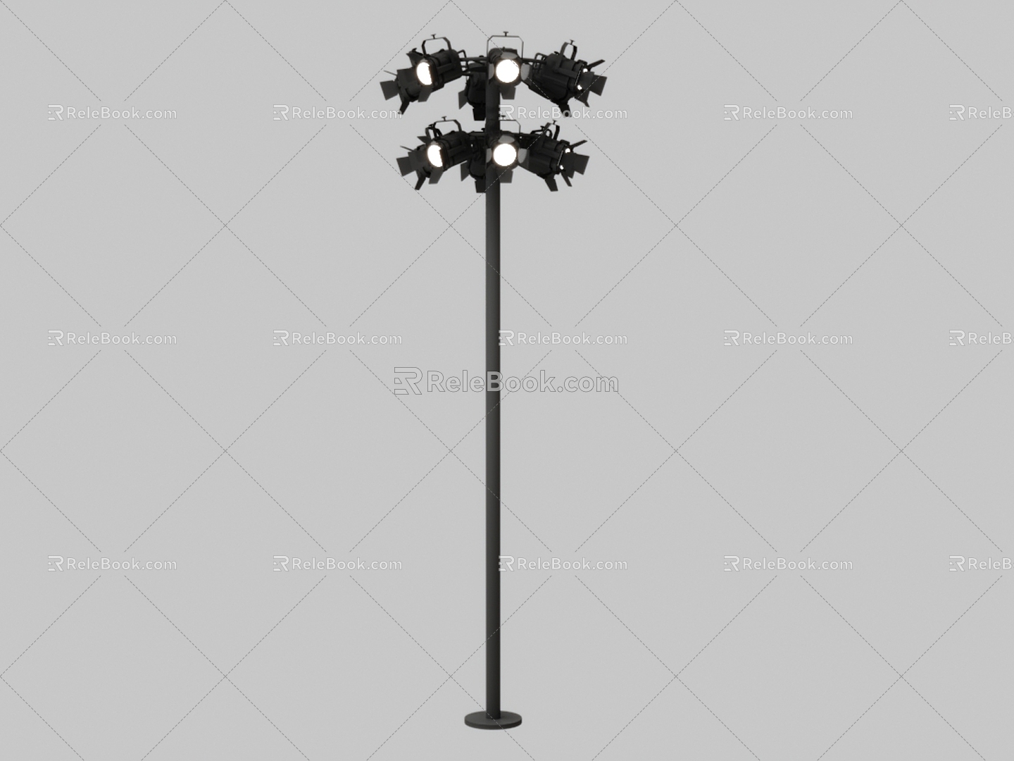 Lamp post 3d model