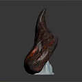 Realistic Terrain Models With Small Snow Mountains Large Ice Peaks And Volcanic Formations