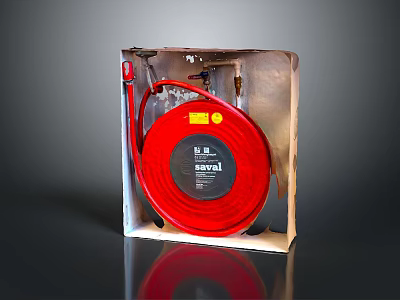 Pipe water pipe valve iron pipe fitting flange tee joint pipe water pipe valve 3d model