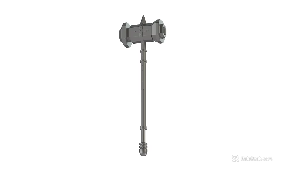 Hardware Tool Steel Claw Hammer with Ergonomic Handle for Construction and DIY Projects 3d model 