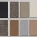 Assorted Colored Decorative Panels With Various Textures For Home Interior Design