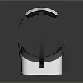 Oculus VR Headset with White and Gray Design Comfortable Headband Computer Accessory Virtual Reality Device