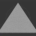 Modern Pyramid Temple Pyramid Structure 3d model
