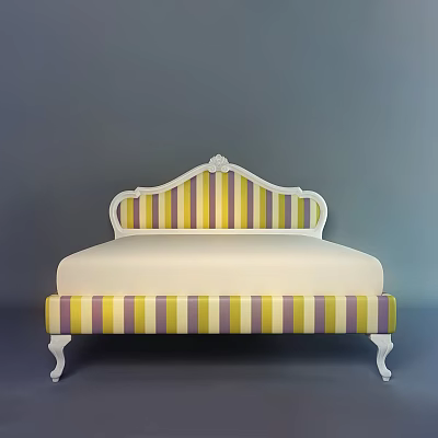 Jane's Double Bed Pilmaria Derry Ade 3d model