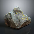 Natural Stone With Yellow Speckles And Wood For Interior Design Projects