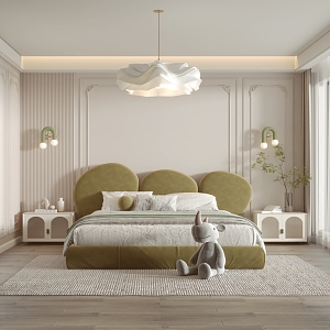 French Bedroom 3d model