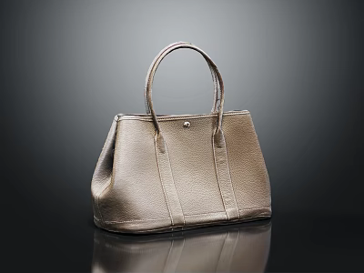 Elegant Fashionable Leather Handbag With Minimalist Design For Women's Everyday Use 3d model