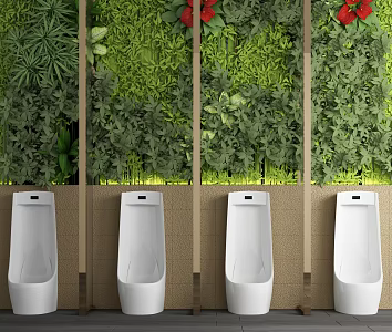 Modern Urinal 3d model