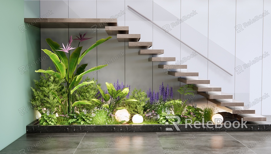 Modern Plants Plant Landscape model