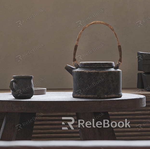 Tea Set Combination model