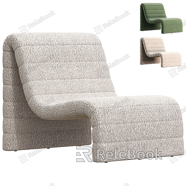 Modern single sofa leisure recliner model