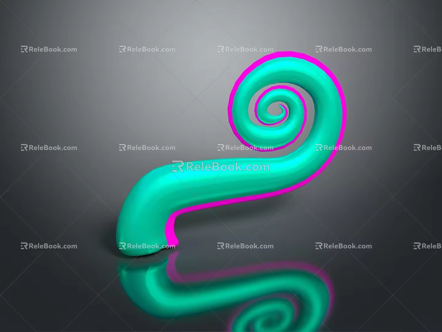 cuttlefish squid beard squid octopus 3d model