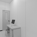 Modern Monitoring Room Computer Room Monitoring Room Command Control Room 3d model