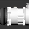 Automotive AC Compressor with Metal Housing Pulley and Bolt Mechanical Structure