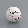 Quality Sports Equipment Wilson White Baseballs With Red Stitching In Bulk