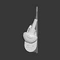 Glade White Air Freshener Dispenser With Hanging Mount And Fresh Scent Design