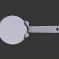 Shiny Copper Kitchen Appliance Pot With Long Handle And Smooth Surface
