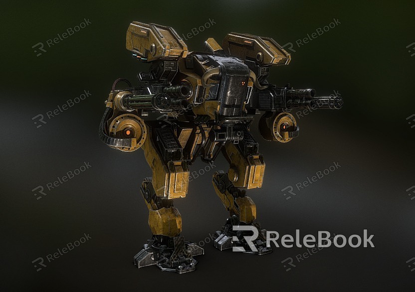 Robot Machine Fighting Robot Mechanical Instrument Future Warrior Future Fighting Machine model