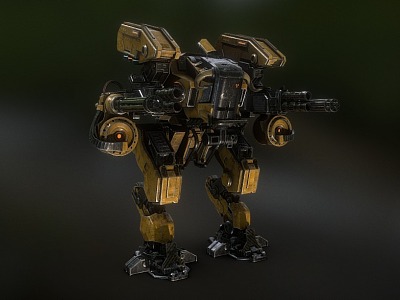 Robot Machine Fighting Robot Mechanical Instrument Future Warrior Future Fighting Machine model