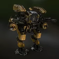 Robot Machine Fighting Robot Mechanical Instrument Future Warrior Future Fighting Machine 3d model
