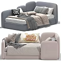 Modern sofa bed 3d model